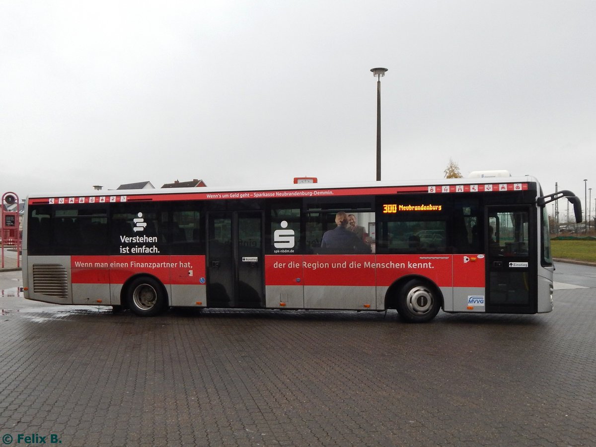 Iveco Crossway der MVVG in Neubrandenburg.