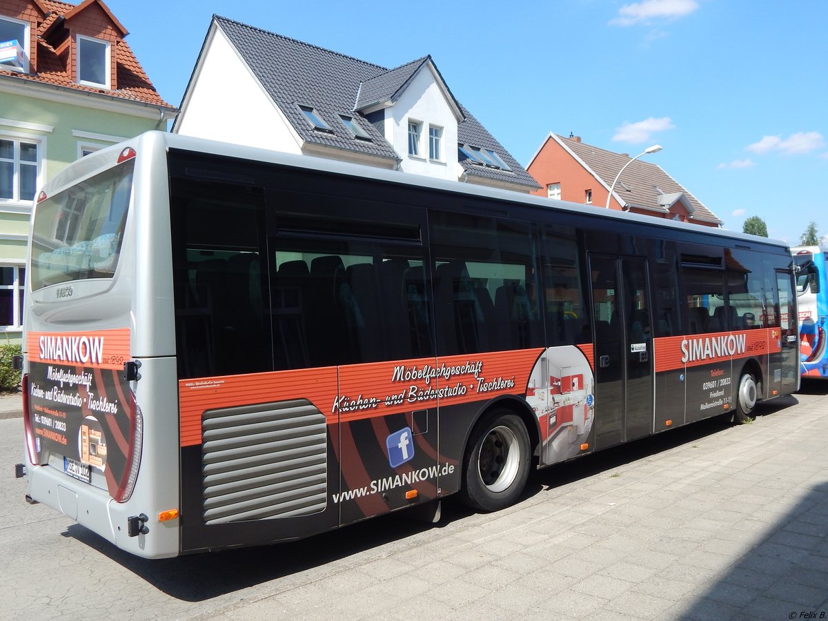 Iveco Crossway der MVVG in Neubrandenburg.