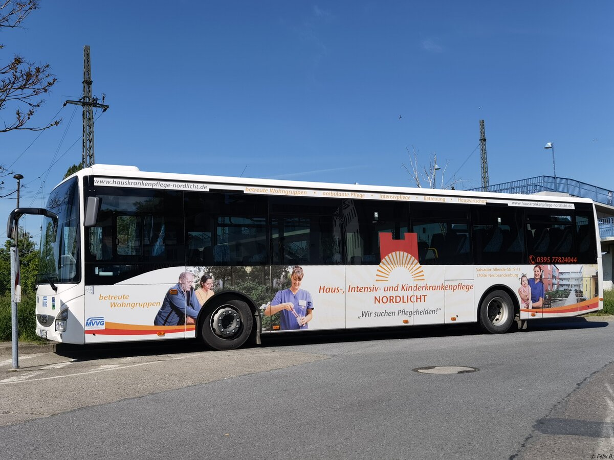 Iveco Crossway der MVVG in Neubrandenburg.