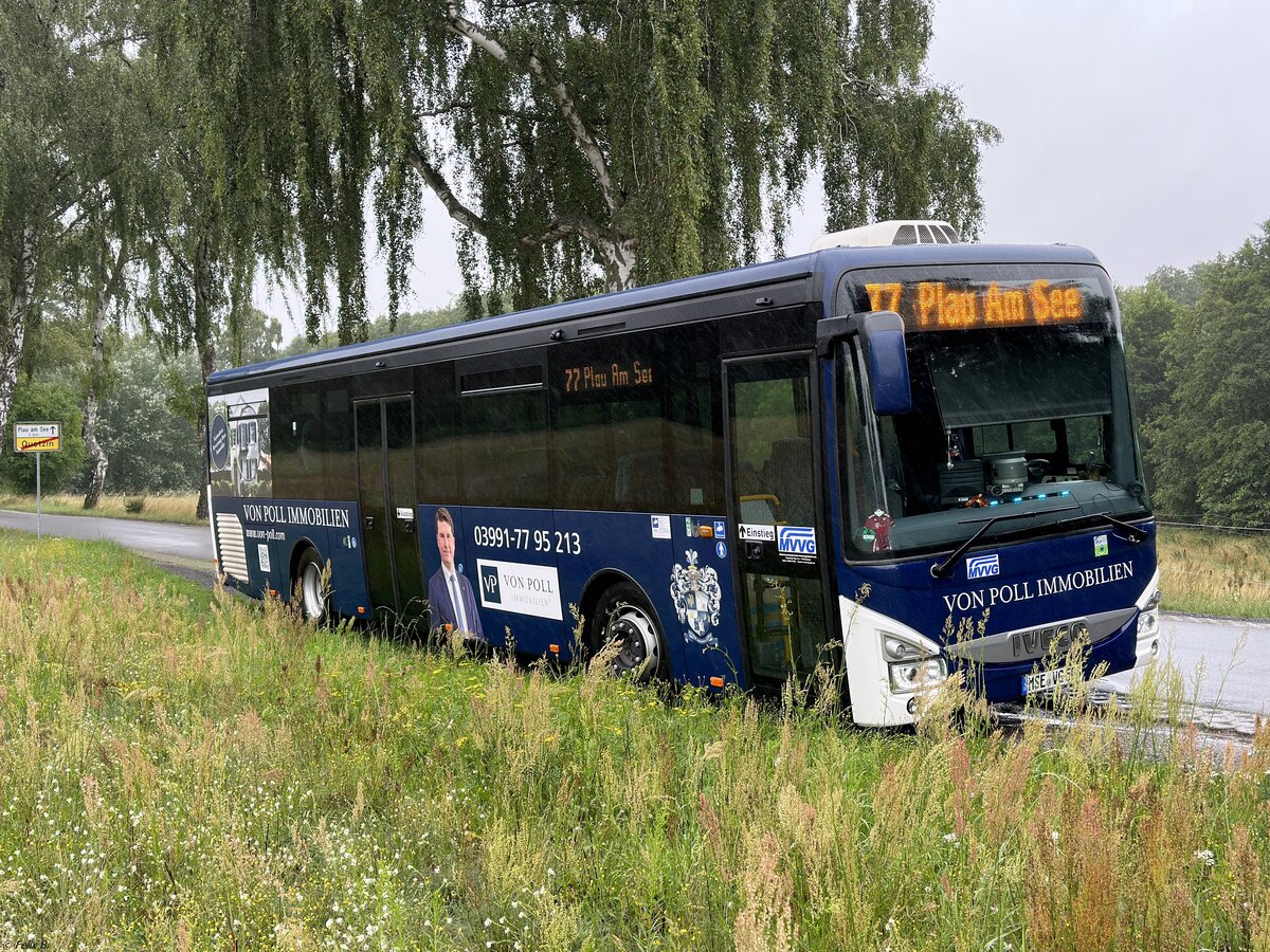 Iveco Crossway der MVVG in Plau am See.