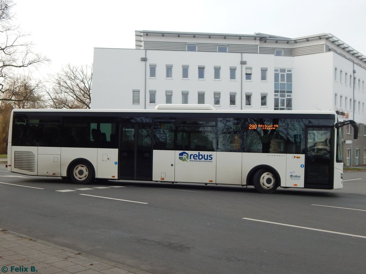 Iveco Crossway von Regionalbus Rostock in Güstrow.