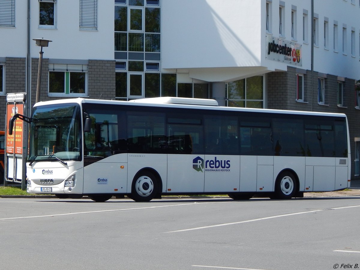 Iveco Crossway von Regionalbus Rostock in Güstrow.