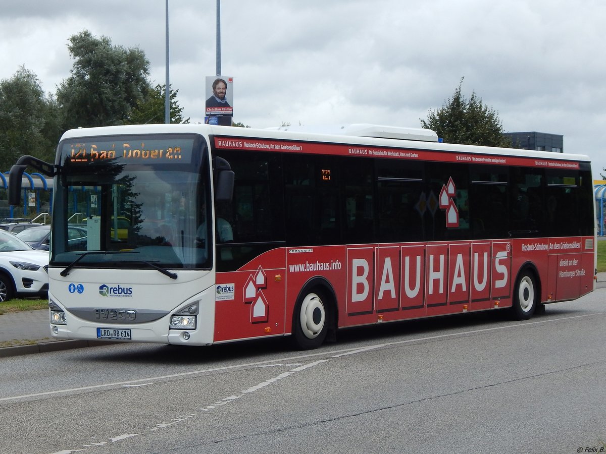 Iveco Crossway von Regionalbus Rostock in Rostock.