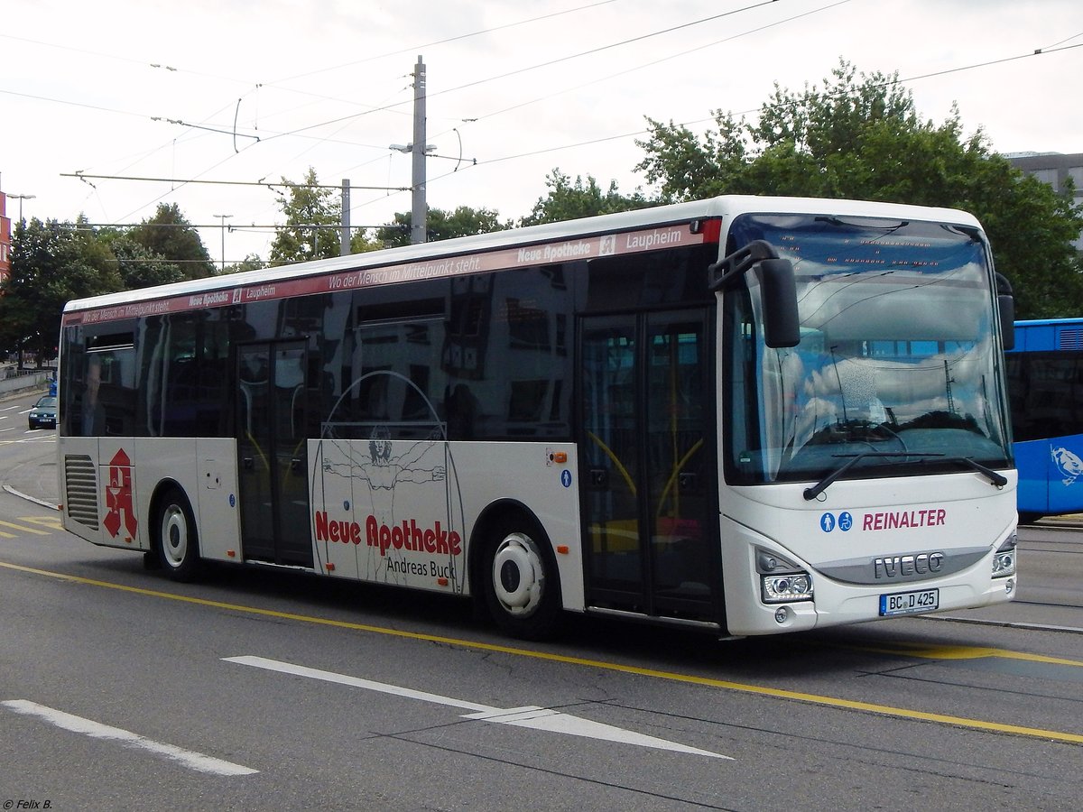 Iveco Crossway von Reinalter aus Deutschland in Ulm.