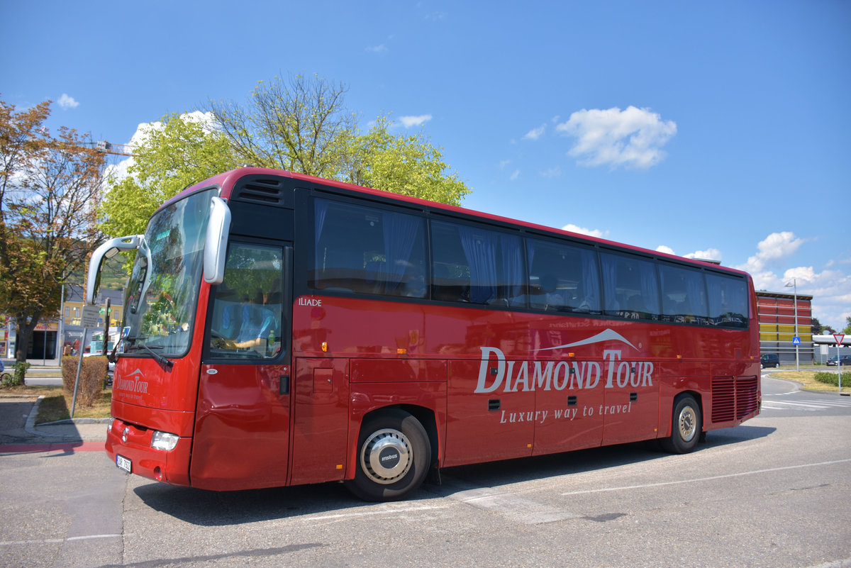 Iveco Irisbus Iiade von Diamond Tours aus der CZ 2017 in Krems.