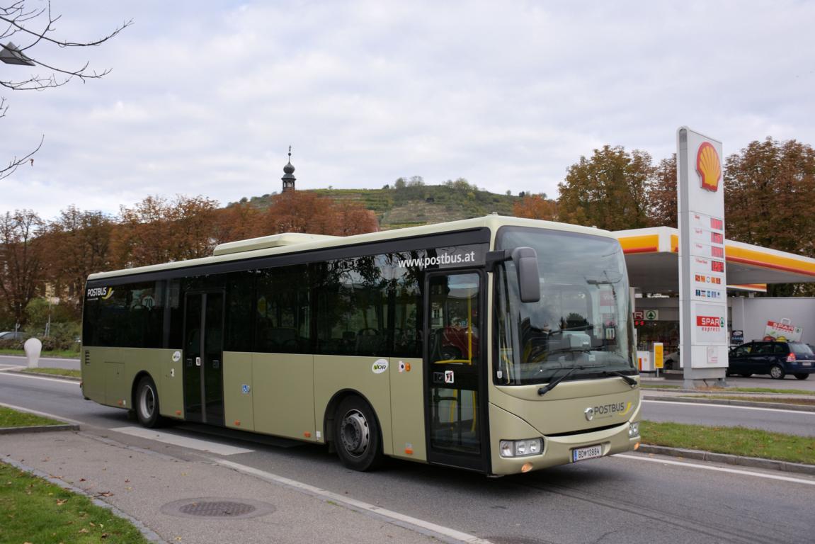 Iveco-Irisbus,Linienbus der BB 10/2017 in Krems unterwegs.