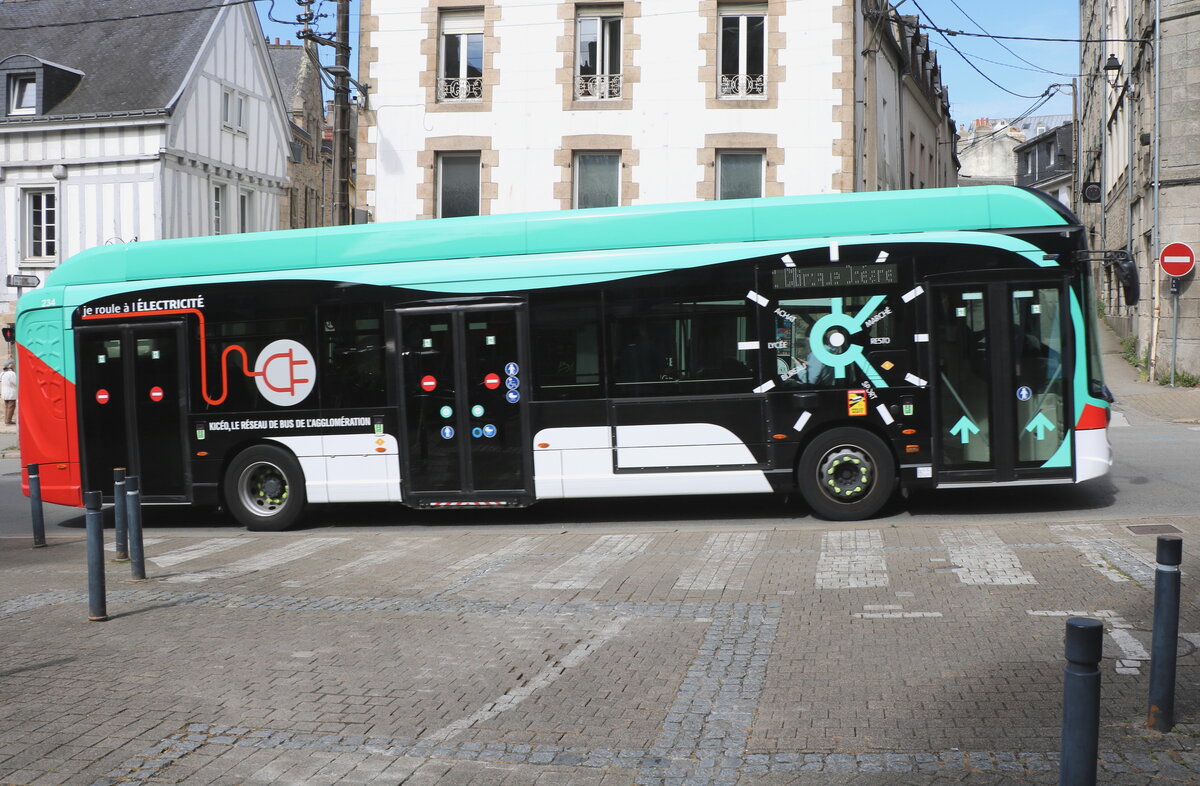 Keolis, Grasse - eHeuliez am 5. Juni 2026 in Vannes (Aufnahme: Martin Beyer)