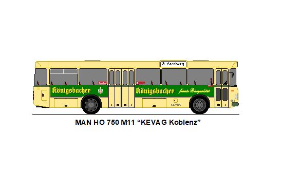 KEVAG Koblenz - MAN HO 750 M11