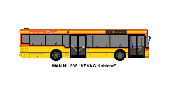 KEVAG Koblenz - MAN NL 202