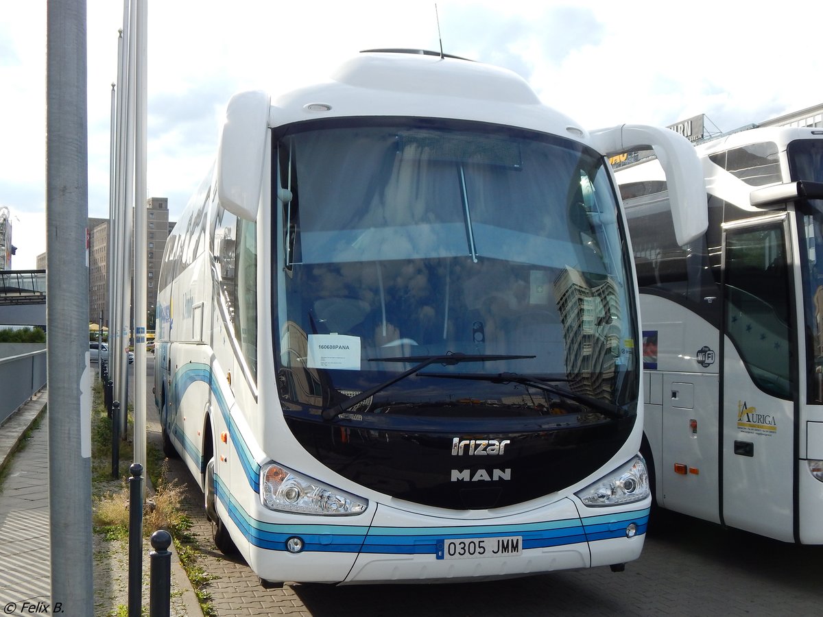 MAN Irizar aus Spanien in Berlin.