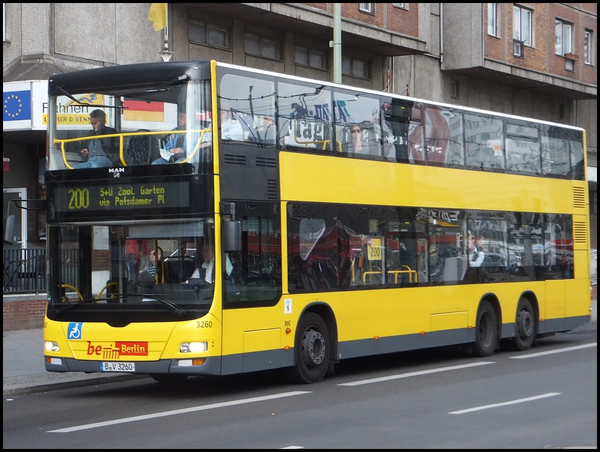 MAN Lion's City DD der BVG in Berlin.