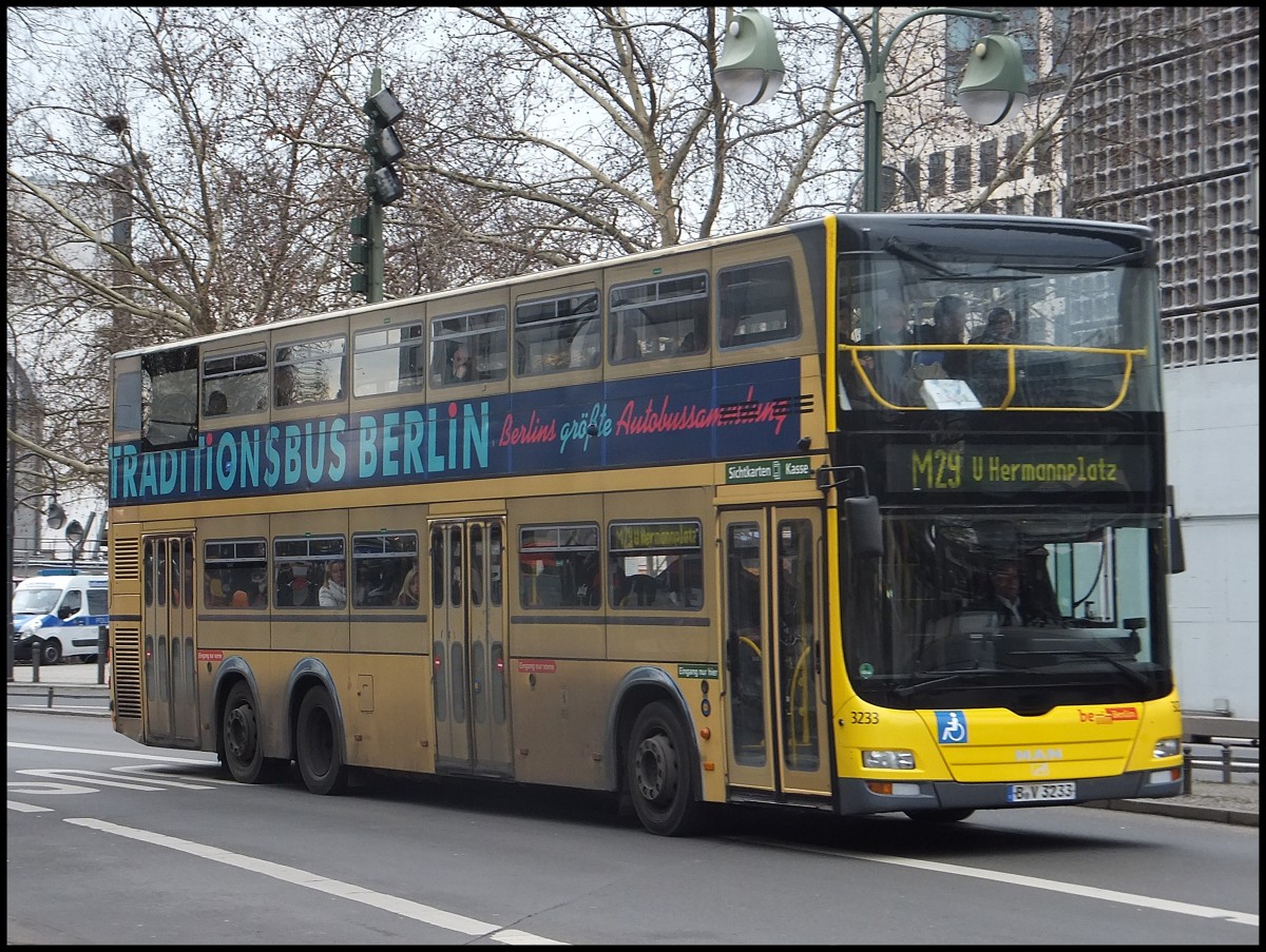 MAN Lion's City DD der BVG in Berlin.