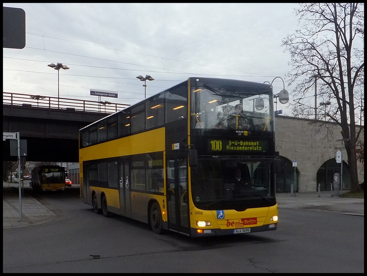 MAN Lion's City DD der BVG in Berlin.