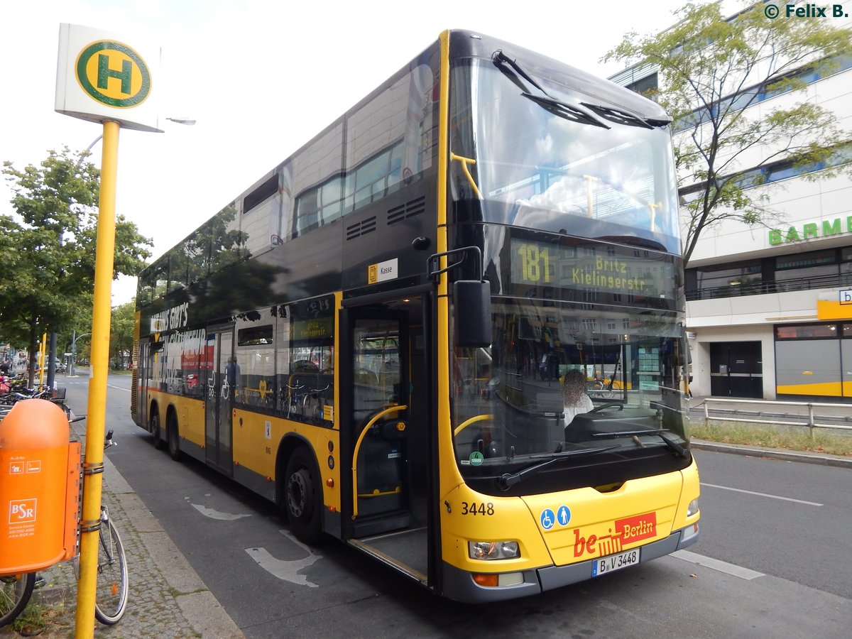 MAN Lion's City DD der BVG in Berlin.