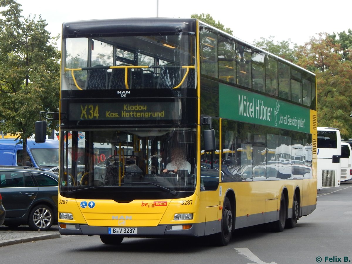 MAN Lion's City DD der BVG in Berlin.