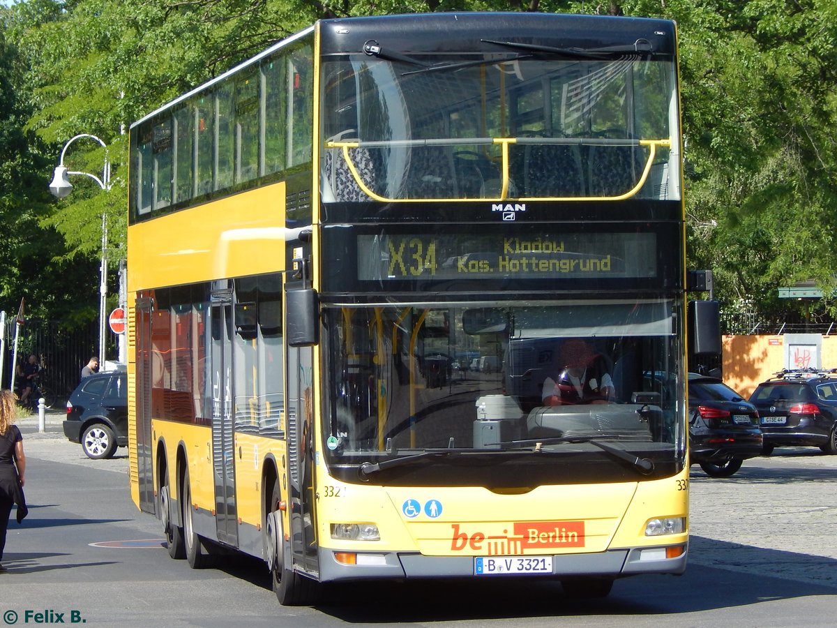 MAN Lion's City DD der BVG in Berlin.