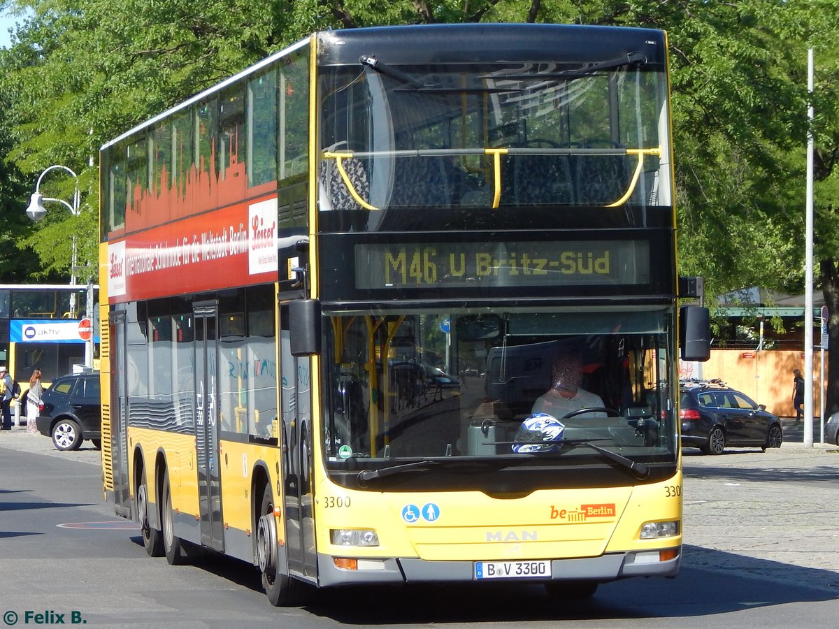 MAN Lion's City DD der BVG in Berlin.