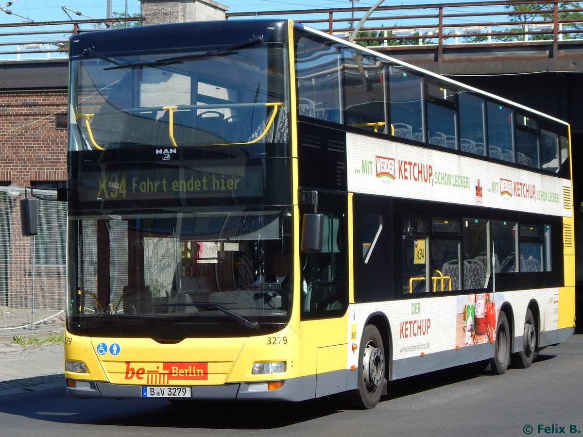 MAN Lion's City DD der BVG in Berlin.