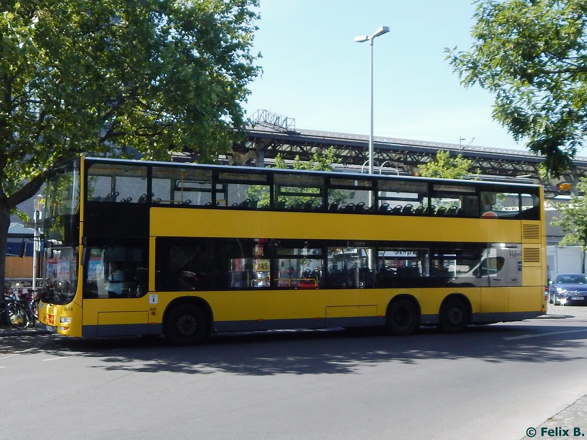 MAN Lion's City DD der BVG in Berlin.