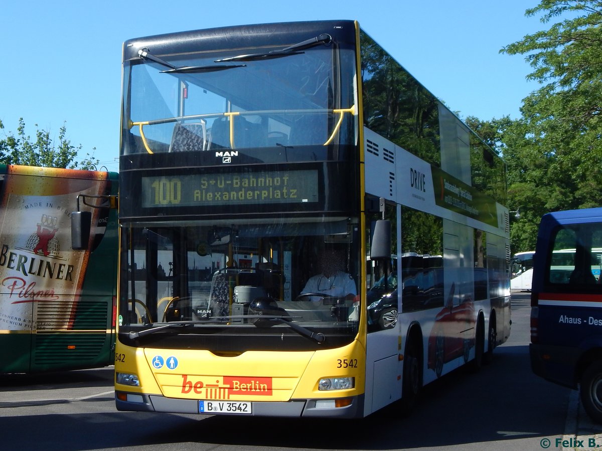 MAN Lion's City DD der BVG in Berlin. 