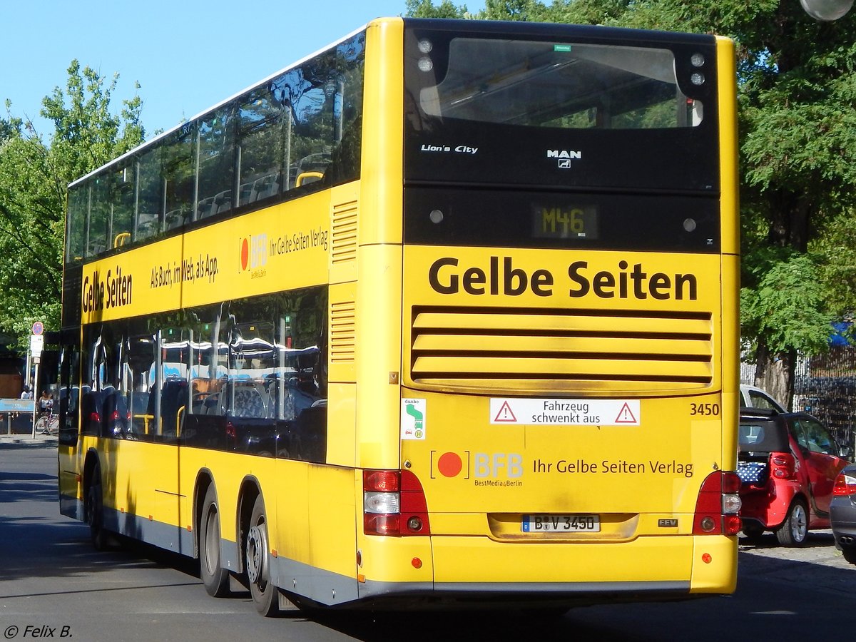 MAN Lion's City DD der BVG in Berlin.