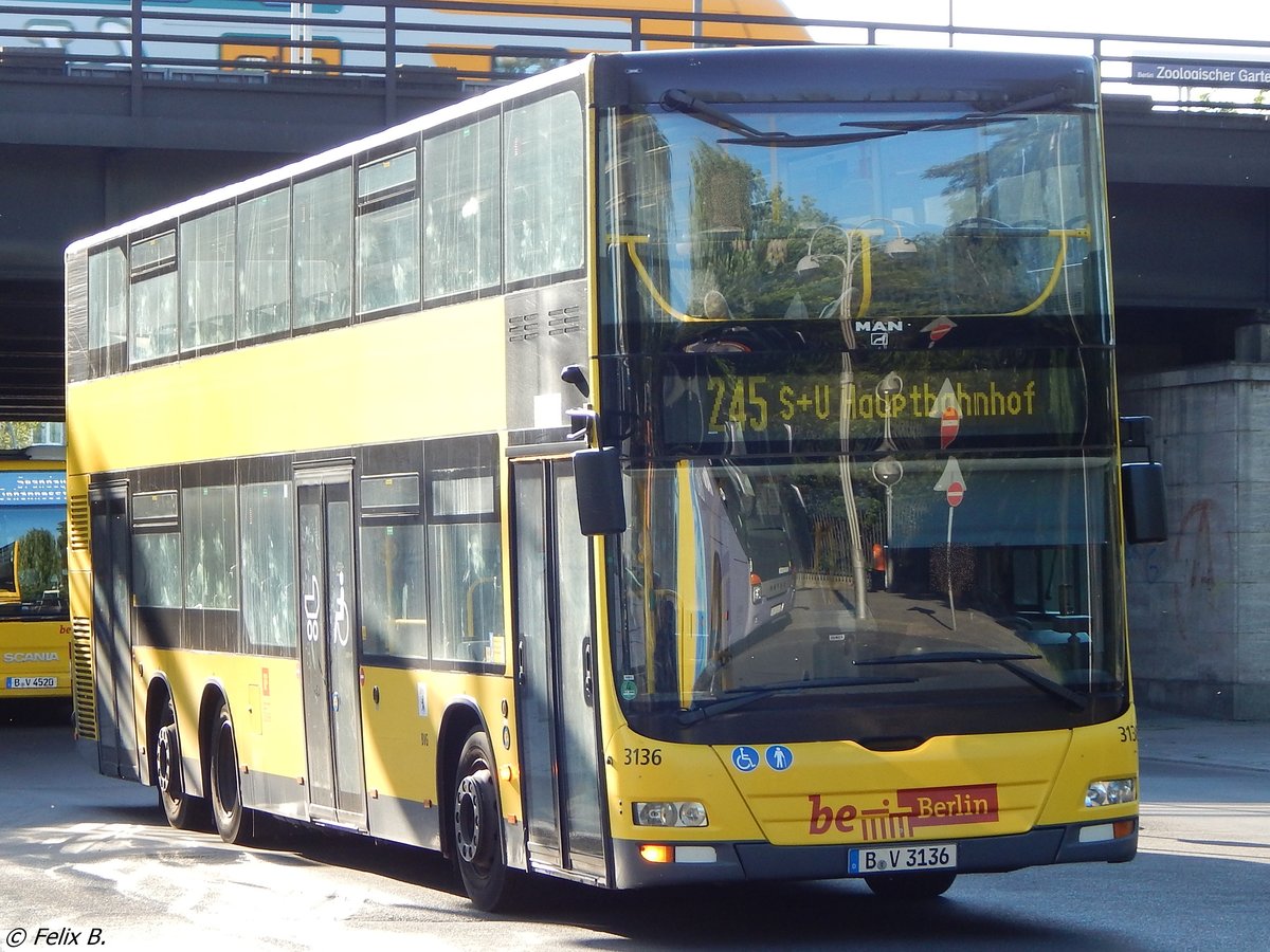 MAN Lion's City DD der BVG in Berlin.