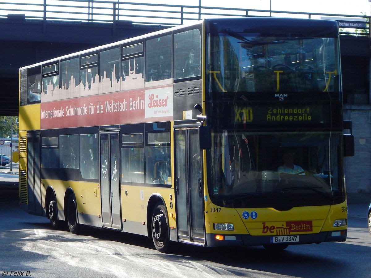 MAN Lion's City DD der BVG in Berlin.