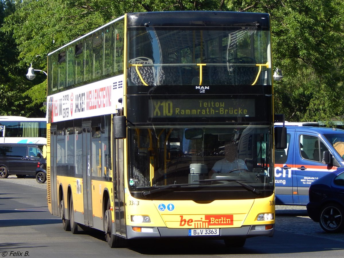 MAN Lion's City DD der BVG in Berlin.