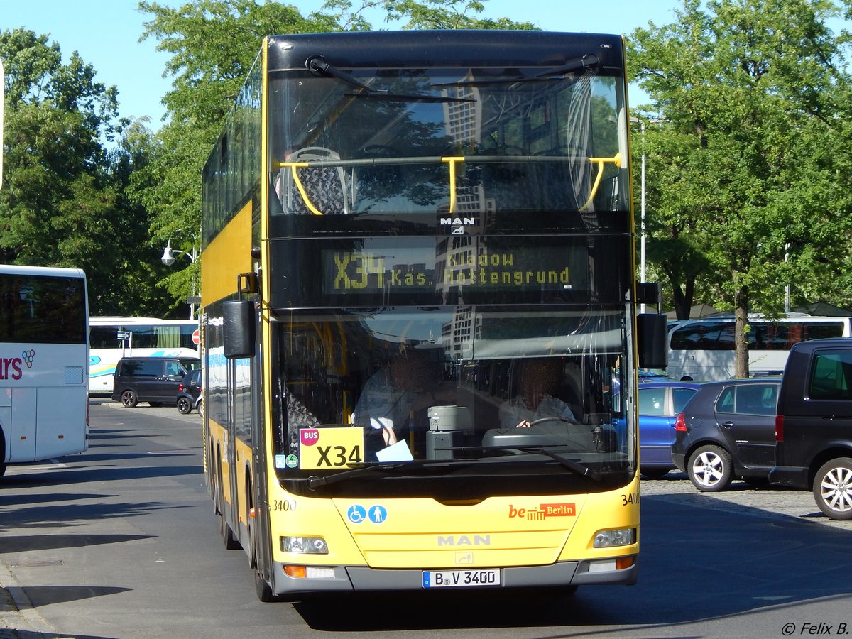 MAN Lion's City DD der BVG in Berlin.