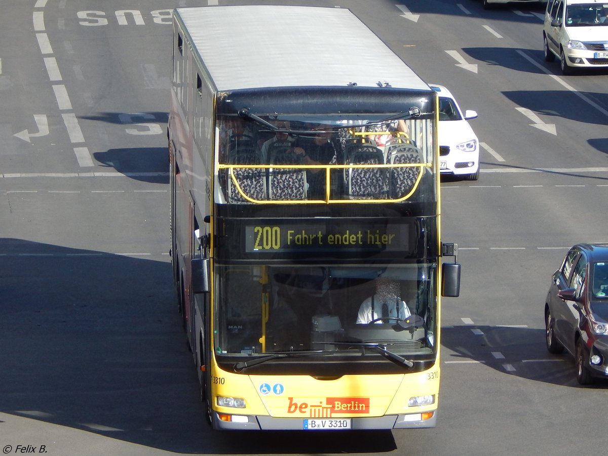 MAN Lion's City DD der BVG in Berlin.