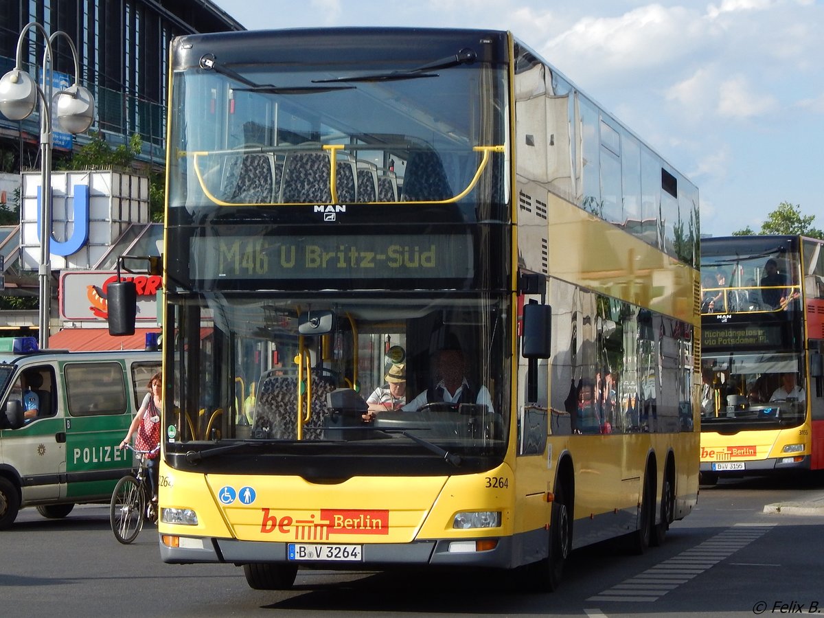 MAN Lion's City DD der BVG in Berlin. 