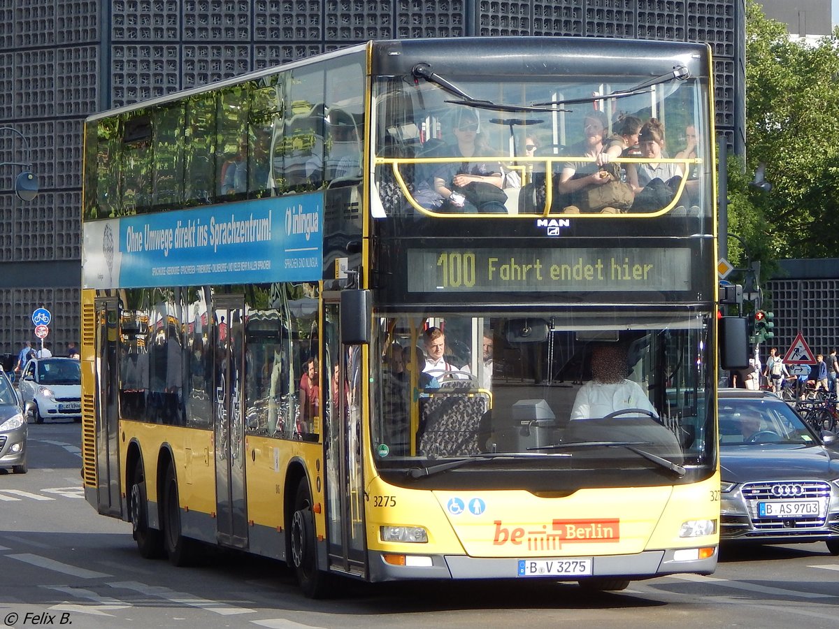 MAN Lion's City DD der BVG in Berlin. 