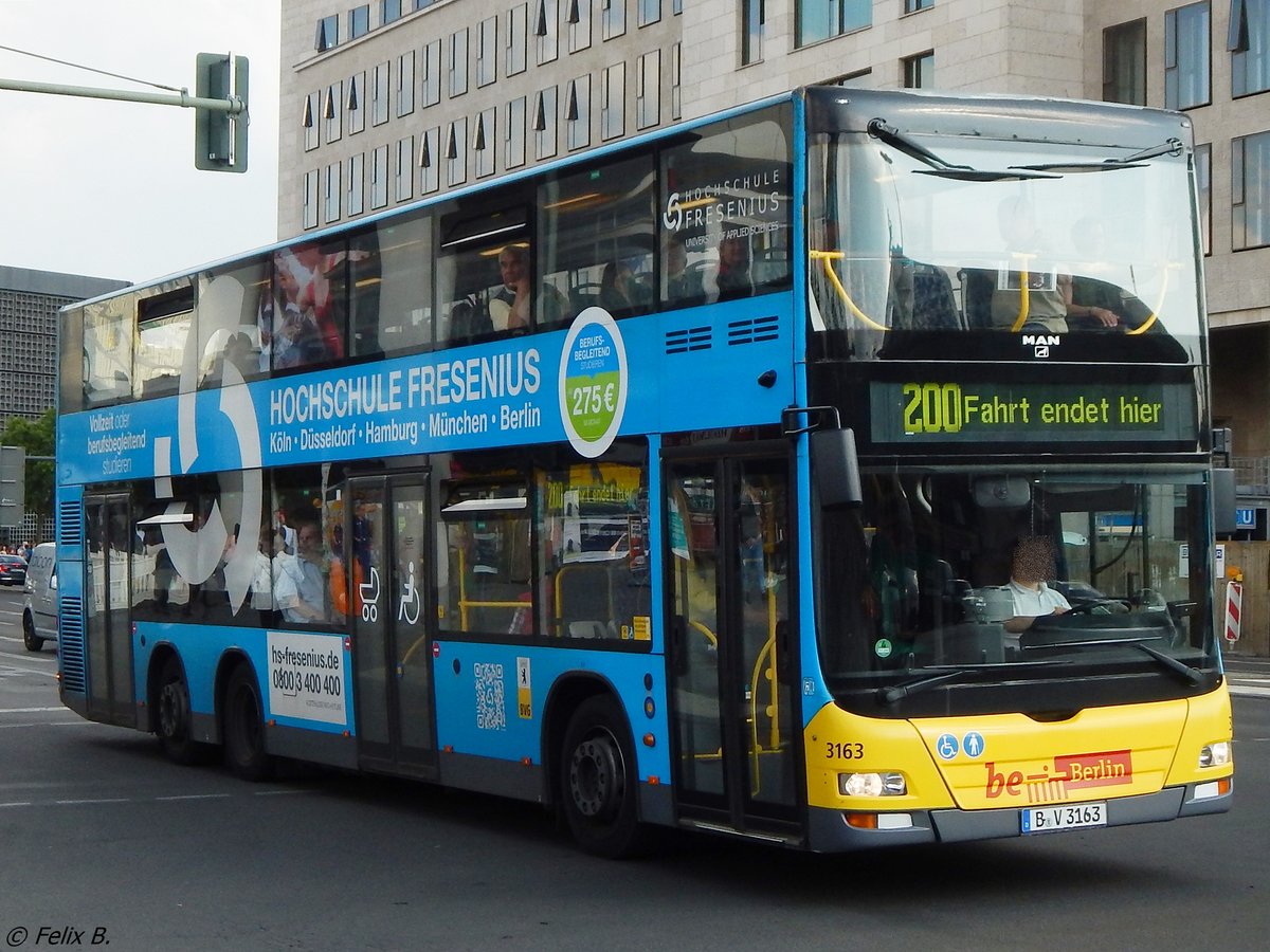 MAN Lion's City DD der BVG in Berlin. 