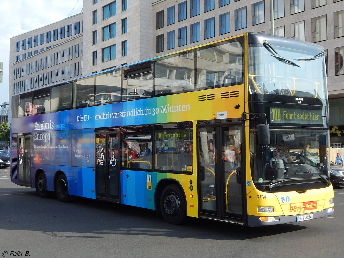 MAN Lion's City DD der BVG in Berlin. 