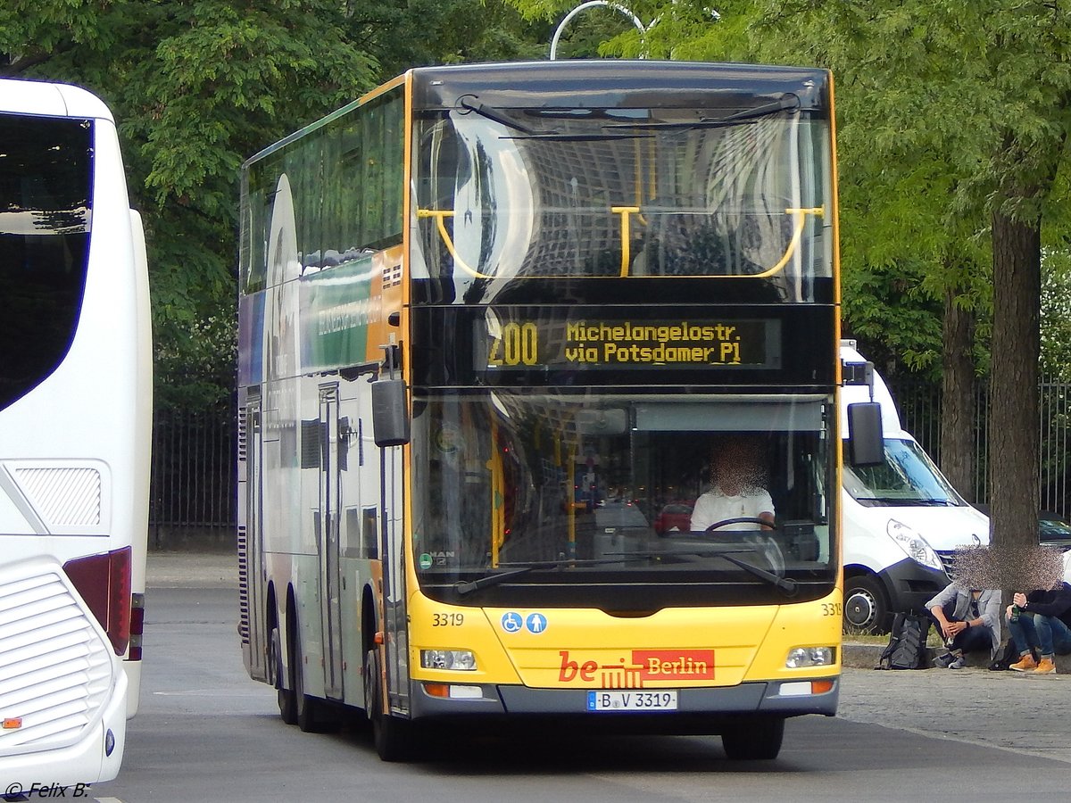 MAN Lion's City DD der BVG in Berlin. 