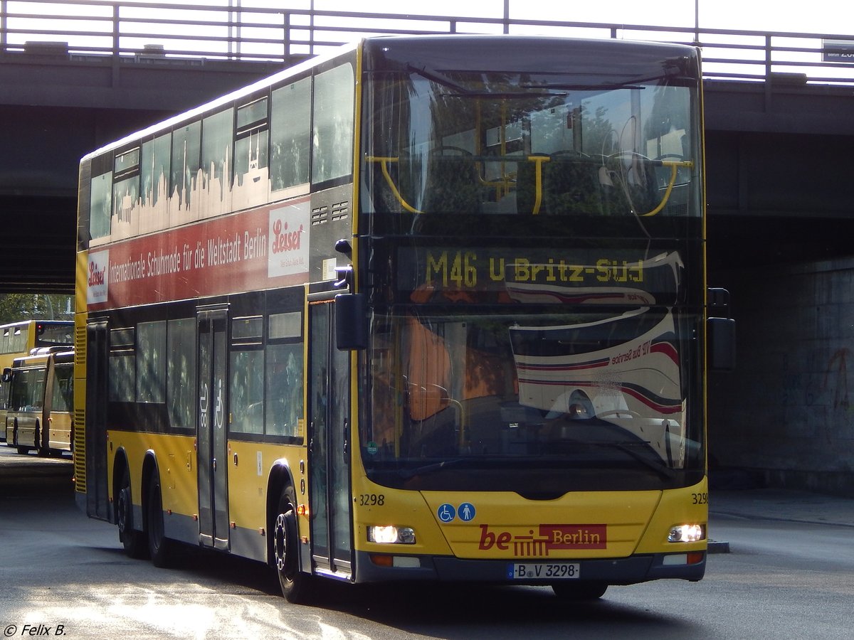 MAN Lion's City DD der BVG in Berlin.