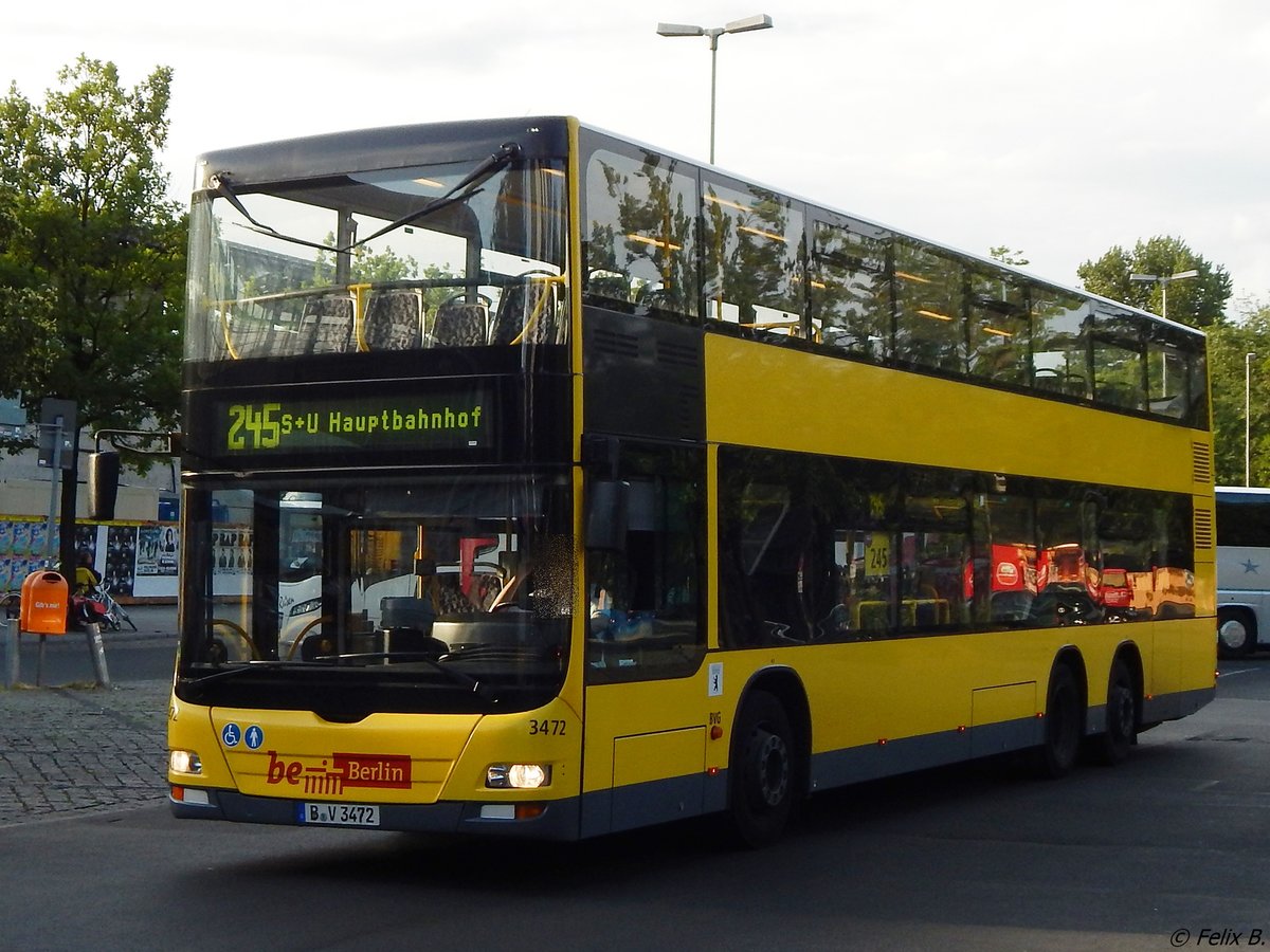 MAN Lion's City DD der BVG in Berlin.