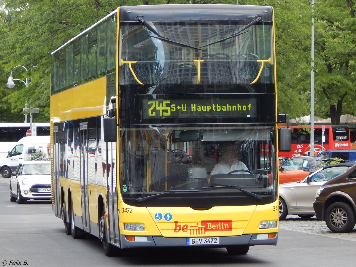 MAN Lion's City DD der BVG in Berlin.