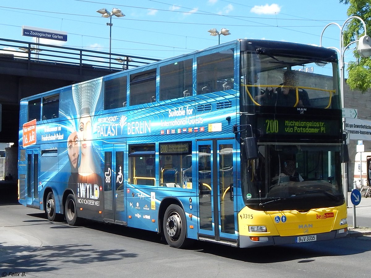 MAN Lion's City DD der BVG in Berlin. 