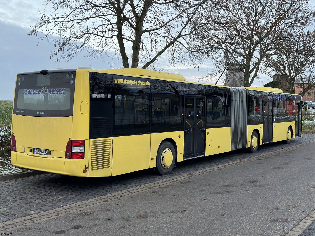 MAN Lion's City von Flaegel Reisen aus Deutschland in Malchow.