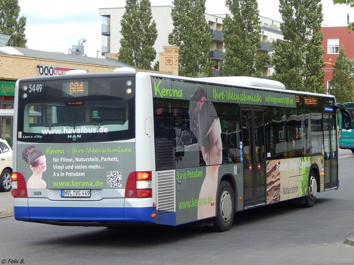 MAN Lion's City von Havelbus in Potsdam.