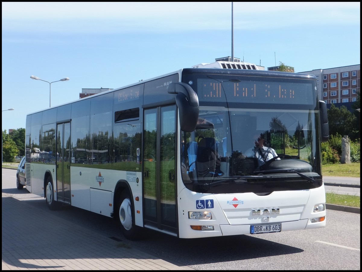 MAN Lion's City der Kstenbus GmbH in Rostock.