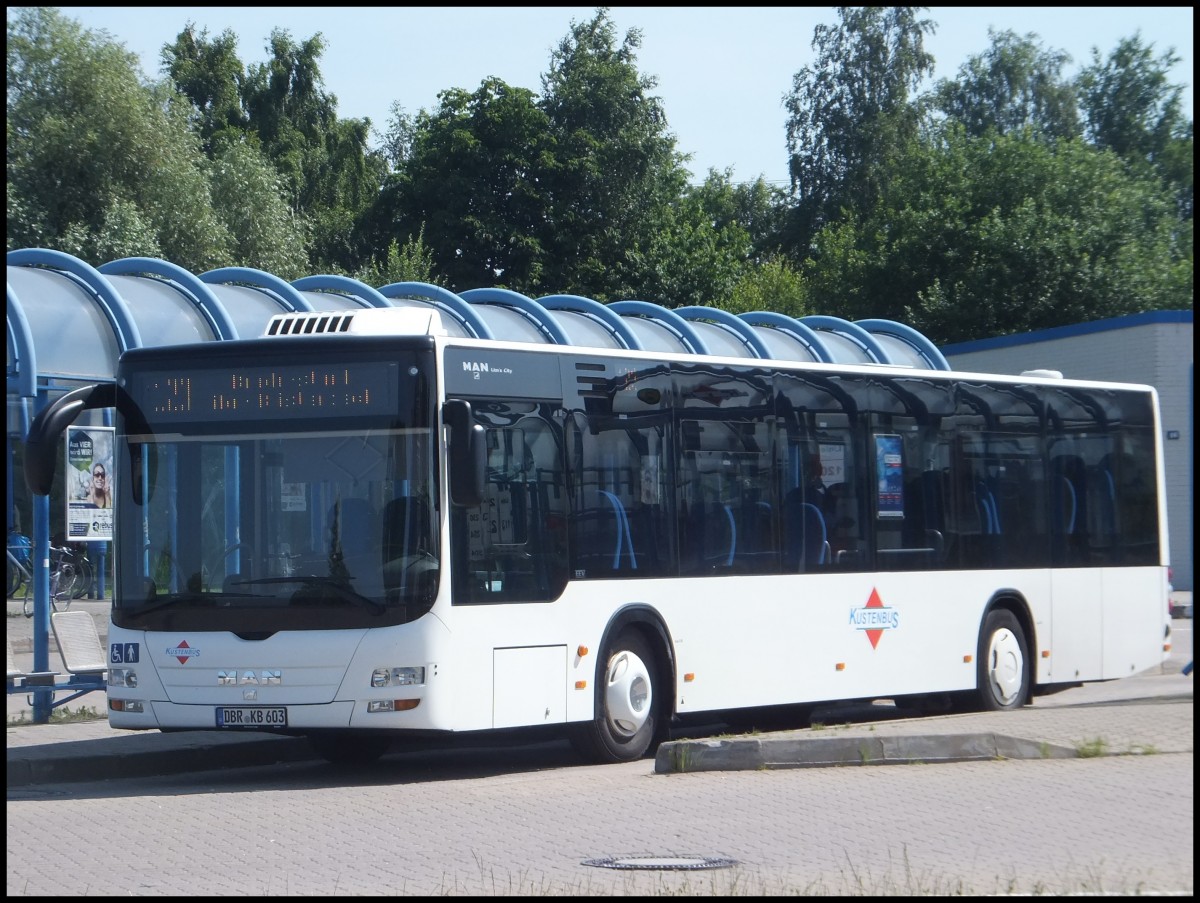 MAN Lion's City der Kstenbus GmbH in Rostock.