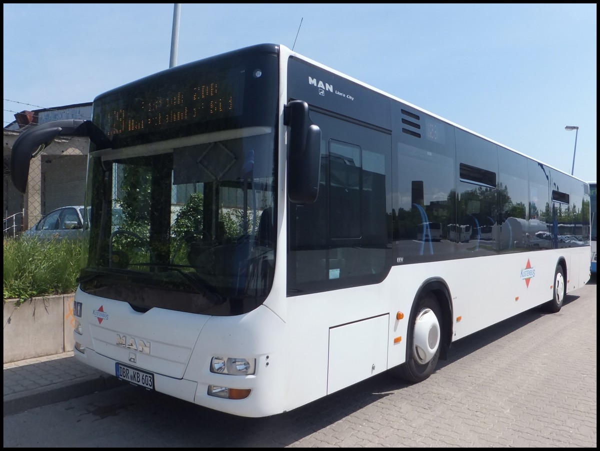 MAN Lion's City der Kstenbus GmbH in Rostock.