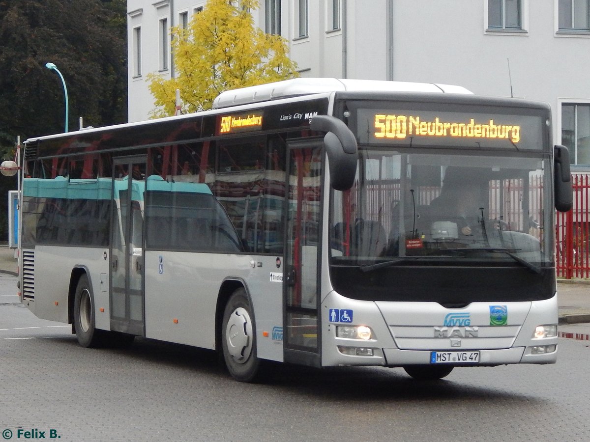 MAN Lion's City LE Ü der MVVG in Neubrandenburg.