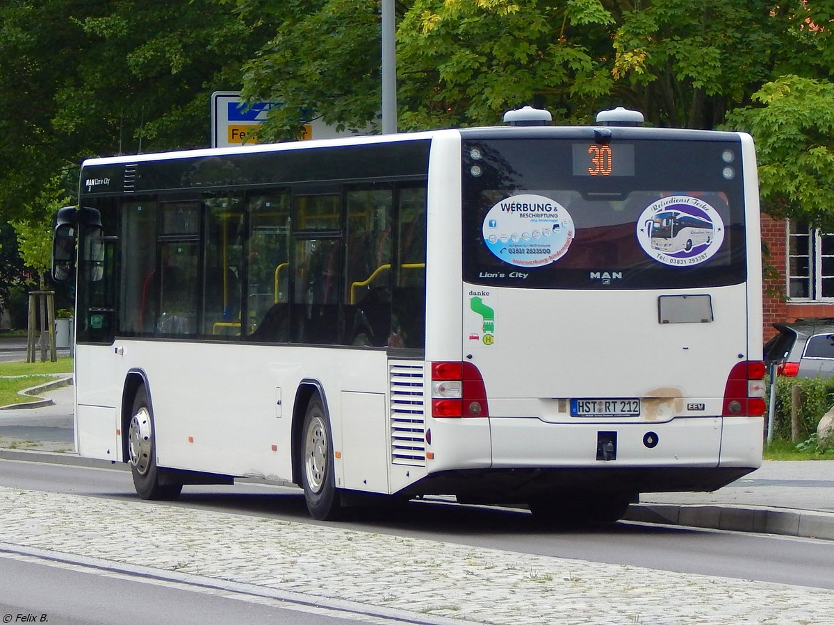 MAN Lion's City LE Ü vom Reisedienst Teske aus Deutschland in Sassnitz.