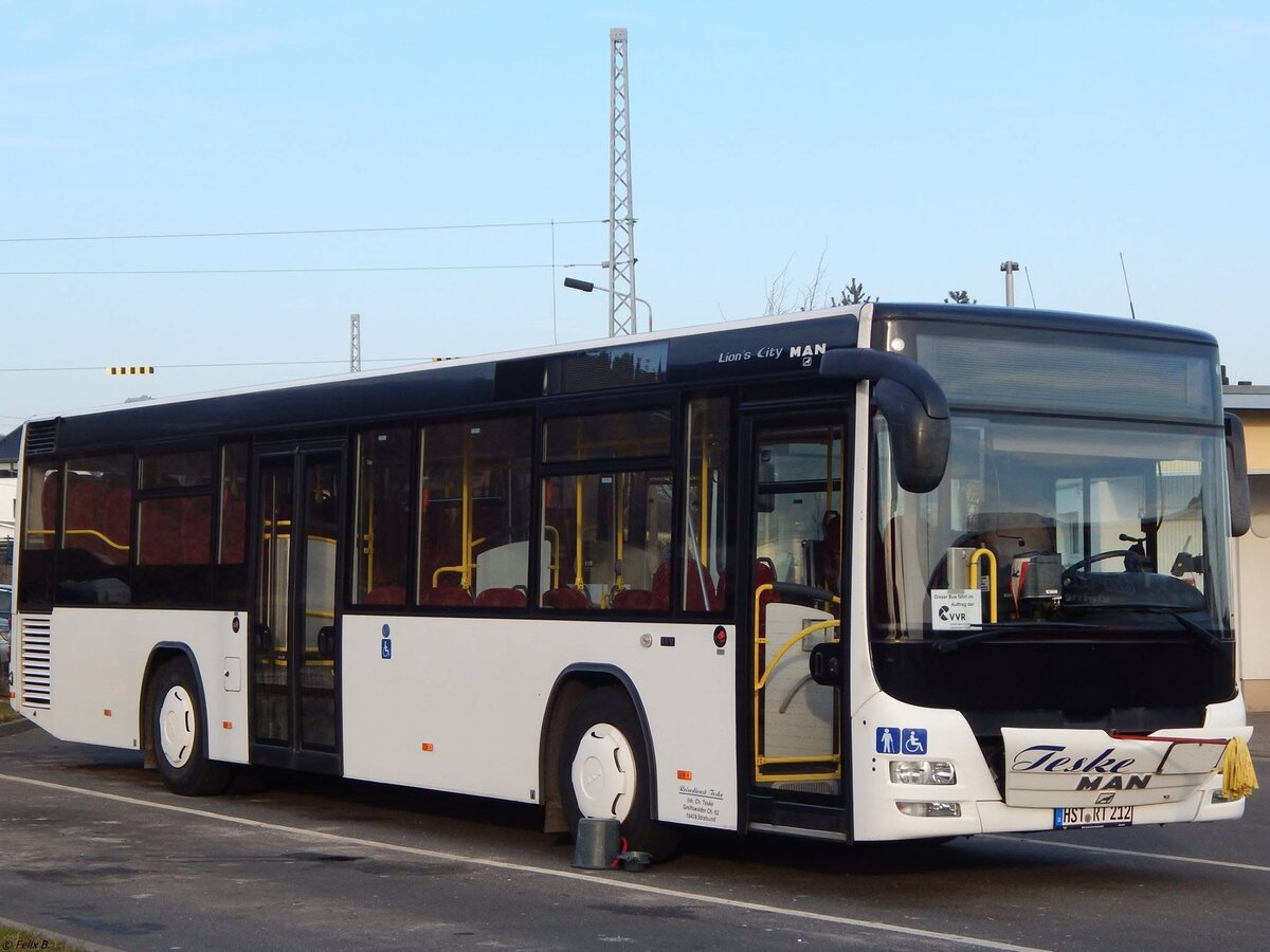 MAN Lion's City LE Ü vom Reiseienst Teske aus Deutschland in Sassnitz.
