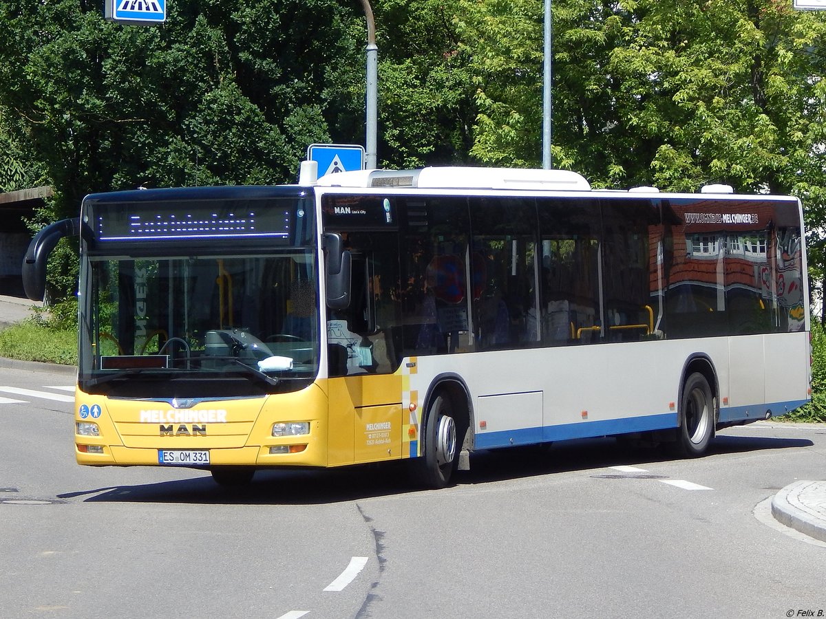 MAN Lion's City von Melchinger aus Deutschland in Aich.