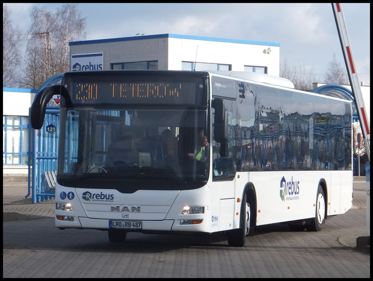 MAN Lion's City von Regionalbus Rostock in Rostock.