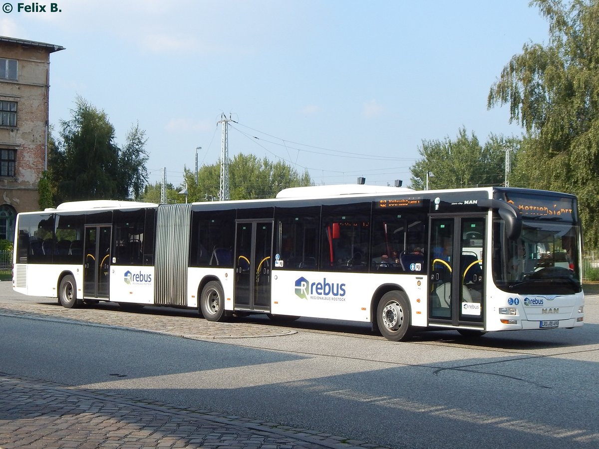 MAN Lion's City von Regionalbus Rostock in Güstrow.